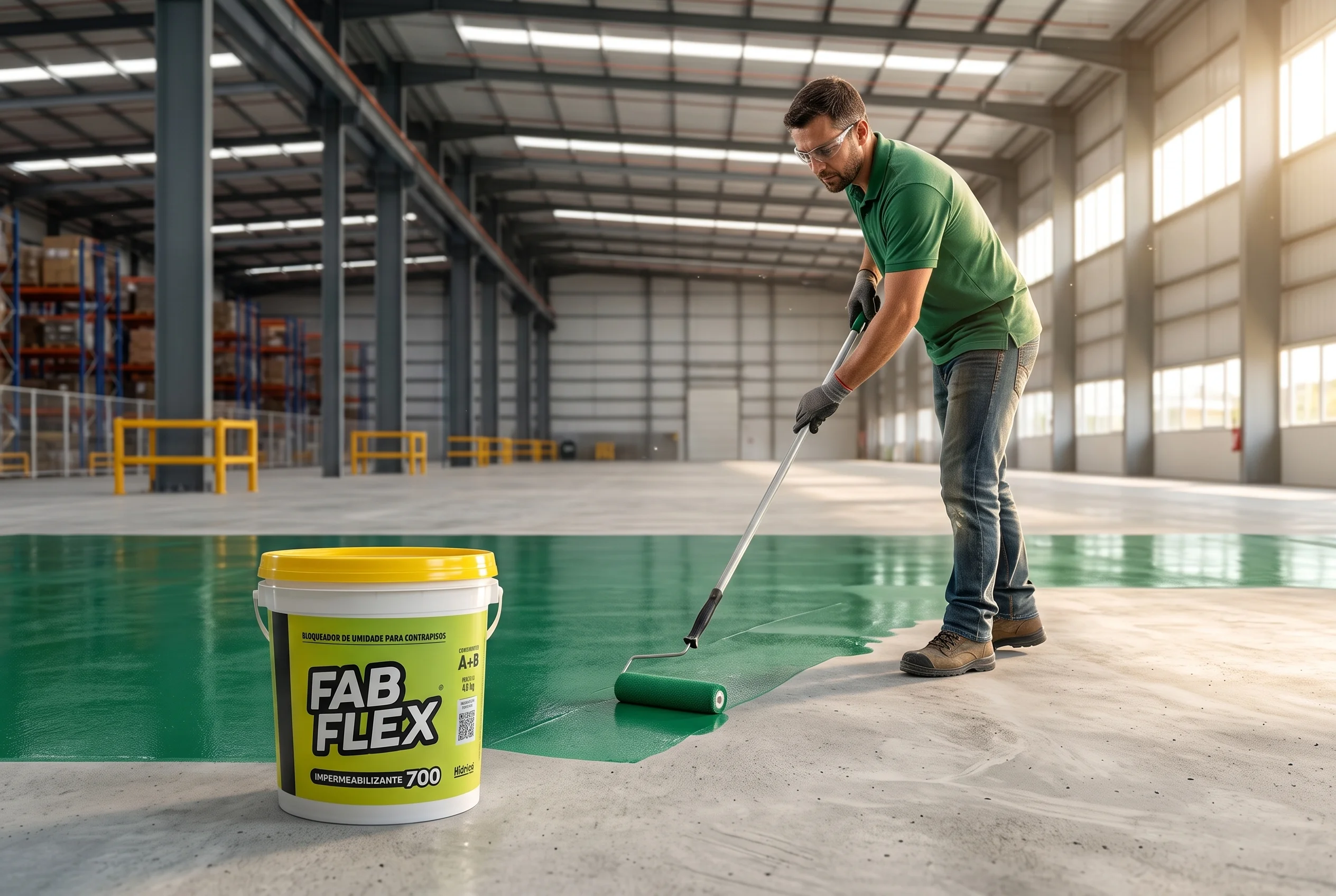 FabFlex 700, impermeabilizante de contrapiso da Hídrico Química
